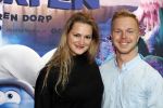 Amsterdam 18 maart 2017 
premiere Smurfen in  Pathe Arena. Martijn Vogel en Desi van Doeveren