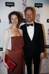Hilversum 6 maart 2017
Uitreiking Buma awards in studio 21. Diggy Dexx en partner Dagmar Holtman