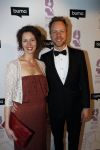 Hilversum 6 maart 2017
Uitreiking Buma awards in studio 21. Diggy Dexx en partner Dagmar Holtman