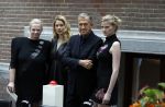 Amsterdam 8 maart 2017
Voque 5 jaar. Op de cover staan Doutzen Kroes en Lara Stone. Mario Testino is de fotograaf . Hoofdredaktrice Karin Swerink is ook aanwezig in het conservatorium hotel.