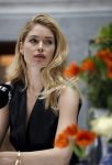 Amsterdam 8 maart 2017
Voque 5 jaar. Op de cover staan Doutzen Kroes en Lara Stone. Mario Testino is de fotograaf . Hoofdredaktrice Karin Swerink is ook aanwezig in het conservatorium hotel.
