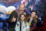 Amsterdam 18 maart 2017 
premiere Smurfen in  Pathe Arena. Eddy Zoey met zijn kinderen