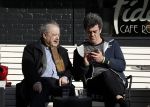 Amsterdam 23 maart 2017  
Eli Asser op terras in Amsterdam