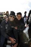 Biddinghuizen 5 maart 2017
De hollandse 100 op de ijsbaan in Biddinghuizen georganiseerd door Prins Bernhard. Patrick Kluivert met Rossana Kluivert Shane Nino en Demi