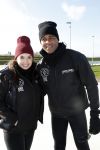 Biddinghuizen 5 maart 2017
De hollandse 100 op de ijsbaan in Biddinghuizen georganiseerd door Prins Bernhard. Patrick Kluivert met Rossana Kluivert Shane Nino en Demi