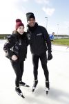 Biddinghuizen 5 maart 2017
De hollandse 100 op de ijsbaan in Biddinghuizen georganiseerd door Prins Bernhard. Patrick Kluivert met Rossana Kluivert Shane Nino en Demi