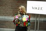 Amsterdam 8 maart 2017
Voque 5 jaar. Op de cover staan Doutzen Kroes en Lara Stone. Mario Testino is de fotograaf . Hoofdredaktrice Karin Swerink is ook aanwezig in het conservatorium hotel. Fiona Heering
