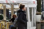 Amsterdam 1 maart 2017 
Fockeline Ouwerkerk aan het shoppen met stylist Tommie Driessen