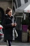 Amsterdam 1 maart 2017 
Fockeline Ouwerkerk aan het shoppen met stylist Tommie Driessen