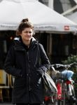 Amsterdam 1 maart 2017 
Fockeline Ouwerkerk aan het shoppen met stylist Tommie Driessen