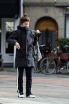 Amsterdam 1 maart 2017 
Fockeline Ouwerkerk aan het shoppen met stylist Tommie Driessen