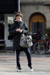 Amsterdam 1 maart 2017 
Fockeline Ouwerkerk aan het shoppen met stylist Tommie Driessen