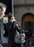Amsterdam 1 maart 2017 
Fockeline Ouwerkerk aan het shoppen met stylist Tommie Driessen
