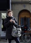 Amsterdam 1 maart 2017 
Fockeline Ouwerkerk aan het shoppen met stylist Tommie Driessen