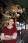 Amsterdam 30 maart 2017
Presentatie Peking express in drijvend chinees restaurant met Rik v d Westelaken als presentator. deelnemer Frank