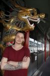 Amsterdam 30 maart 2017
Presentatie Peking express in drijvend chinees restaurant met Rik v d Westelaken als presentator. deelnemer Frank