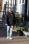 Amsterdam 24 maart 2017 
Frank sanders geniet van het zonnetje op straat