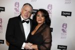 Hilversum 6 maart 2017
Uitreiking Buma awards in studio 21. George Baker en partner Blanche