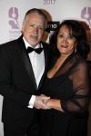 Hilversum 6 maart 2017
Uitreiking Buma awards in studio 21. George Baker en partner Blanche