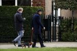Amsterdam 4 maart 2017 
Advocaat Gerard Spong en zijn vriend mte hond en zijn Rolls Royce