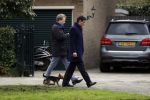 Amsterdam 4 maart 2017 
Advocaat Gerard Spong en zijn vriend mte hond en zijn Rolls Royce