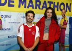 Rotterdam 19 maart 2017
Premiere Marathon in het nieuwe Luxor. Geza Weisz met een vriendin
