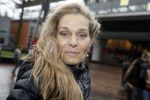 Amsterdam 18 maart 2017 
premiere Smurfen in  Pathe Arena. Hilde de Mildt met man