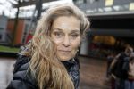 Amsterdam 18 maart 2017 
premiere Smurfen in  Pathe Arena. Hilde de Mildt met man