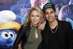 Amsterdam 18 maart 2017 
premiere Smurfen in  Pathe Arena. Jeronimo DaSilva en Lente Voorhoeve