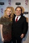 Hilversum 6 maart 2017
Uitreiking Buma awards in studio 21. Kelly Weekers met John Ewbank