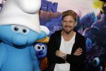 Amsterdam 18 maart 2017 
premiere Smurfen in  Pathe Arena. Johnny de Mol Pip Pellens en Kees Tol