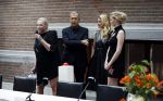 Amsterdam 8 maart 2017
Voque 5 jaar. Op de cover staan Doutzen Kroes en Lara Stone. Mario Testino is de fotograaf . Hoofdredaktrice Karin Swerink is ook aanwezig in het conservatorium hotel.