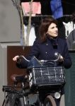 Amsterdam 23 maart 2017  
Kim v Kooten op de fiets in amsterdam zuid