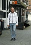 Amsterdam 19 maart 2017 
Koen Verweij met (een) vriendin op straat in Amsterdam zuid.