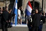 Amsterdam, 27 Maart 2017
Koning Willem Alexander Koningin Maxima Juliana Awada en President Mauricio Macri van Argentinie