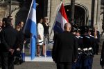 Amsterdam, 27 Maart 2017
Koning Willem Alexander Koningin Maxima Juliana Awada en President Mauricio Macri van Argentinie