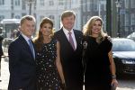 Den Haag Amsterdam 27- 30 maart 2017
Koning Willem Alexander en Koningin Maxima ontvangen de president van Argentinie Mauricio Macri en zijn vrouw Juliana Awada
