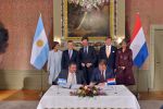 Den Haag Amsterdam 27- 30 maart 2017
Koning Willem Alexander en Koningin Maxima ontvangen de president van Argentinie Mauricio Macri en zijn vrouw Juliana Awada. Mark Rutte