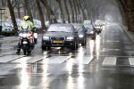 Amsterdam 8 maart 2017
Koningin Maxima bij event stichting single supermom in Amsterdam. auto Audi A8 maxima met politiebegeleiding