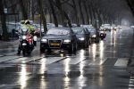 Amsterdam 8 maart 2017
Koningin Maxima bij event stichting single supermom in Amsterdam. auto Audi A8 maxima met politiebegeleiding