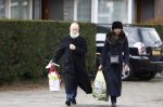 Amsterdam 19 maart 2017
Laetitia Griffith met haar man op straat in Amsterdam zuid.