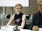 Amsterdam 8 maart 2017
Voque 5 jaar. Op de cover staan Doutzen Kroes en Lara Stone. Mario Testino is de fotograaf . Hoofdredaktrice Karin Swerink is ook aanwezig in het conservatorium hotel.