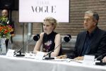 Amsterdam 8 maart 2017
Voque 5 jaar. Op de cover staan Doutzen Kroes en Lara Stone. Mario Testino is de fotograaf . Hoofdredaktrice Karin Swerink is ook aanwezig in het conservatorium hotel.