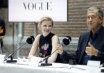 Amsterdam 8 maart 2017
Voque 5 jaar. Op de cover staan Doutzen Kroes en Lara Stone. Mario Testino is de fotograaf . Hoofdredaktrice Karin Swerink is ook aanwezig in het conservatorium hotel.