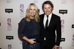 Hilversum 6 maart 2017
Uitreiking Buma awards in studio 21. Linda de Mol met Jeroen Rietbergen en zoon Julian Vahle