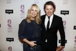 Hilversum 6 maart 2017
Uitreiking Buma awards in studio 21. Linda de Mol met Jeroen Rietbergen en zoon Julian Vahle