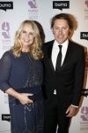Hilversum 6 maart 2017
Uitreiking Buma awards in studio 21. Linda de Mol met Jeroen Rietbergen en zoon Julian Vahle