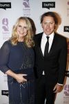 Hilversum 6 maart 2017
Uitreiking Buma awards in studio 21. Linda de Mol met Jeroen Rietbergen en zoon Julian Vahle