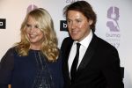 Hilversum 6 maart 2017
Uitreiking Buma awards in studio 21. Linda de Mol met Jeroen Rietbergen en zoon Julian Vahle