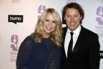 Hilversum 6 maart 2017
Uitreiking Buma awards in studio 21. Linda de Mol met Jeroen Rietbergen en zoon Julian Vahle